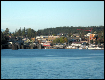 Friday Harbor on San Juan Island
