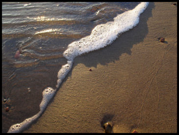 Shore line abstract #3