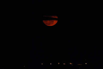Moon Rise over LaPorte