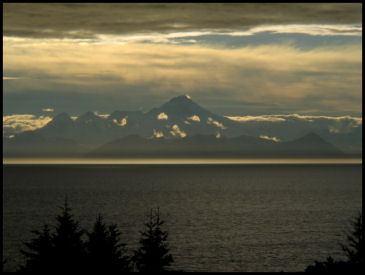 Cook Inlet from Kenai Peninsula