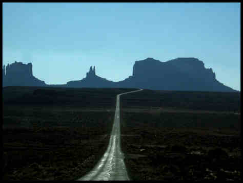 Road Through Monument Valley