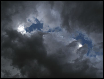 Blue Sky - Storm Clouds