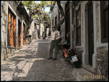 Gene in Molyvos - a village on Lesvos, Greece